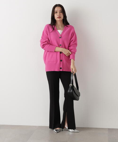 PINKY&DIANNE（ピンキーアンドダイアン）の「◆２ＷＡＹストレッチフレアパンツ（その他パンツ・レディース・ブラック/レッド・38/36/34/40）」の16枚目の写真