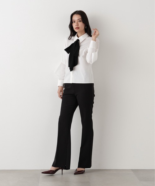 PINKY&DIANNE（ピンキーアンドダイアン）の「◆２ＷＡＹストレッチフレアパンツ（その他パンツ・レディース・ブラック/レッド・38/36/34/40）」の12枚目の写真