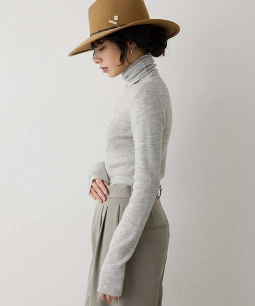 セール】ソフトRIBタートル（ニット/セーター）｜Whim Gazette（ウィム