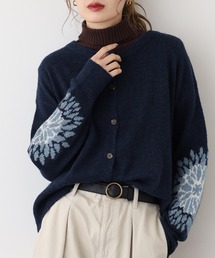 BARNDOOR（バーンドア）の「ダリア ジャカード カーデ（カーディガン/ボレロ）」