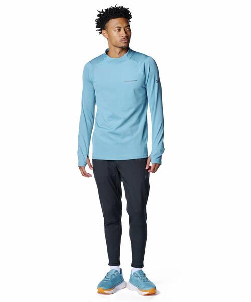 UNDER ARMOUR(アンダーアーマー)の「UAコールドウェザー プロ ロングスリーブ モックネック シャツ(トレーニング/メンズ)(Tシャツ/カットソー・メンズ・ダークネイビー・L/2XL/M/S/XL)」の3枚目の写真