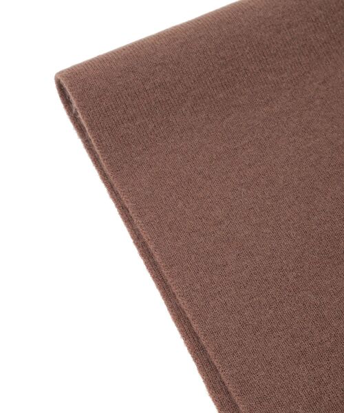 CRAFT STANDARD BOUTIQUE(クラフトスタンダードブティック)の「12GGフルニードルニットスカーフ(バンダナ/スカーフ・レディース・ブラウン/グレー/ライトイエロー・FREE)」の15枚目の写真