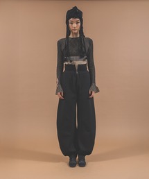 HIGH WAIST CURVE PANTS