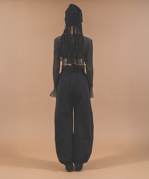 A CCORDION(アコーディオン)の「HIGH WAIST CURVE PANTS(その他パンツ・レディース・ブラック/グレー/イエロー・FREE)」の5枚目の写真