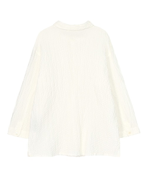 Plantation(プランテーション)の「シュリンクボイル / シャツ / (O)(シャツ/ブラウス・レディース・ホワイト/ライトブルー/ネイビー・M size/L size)」の12枚目の写真