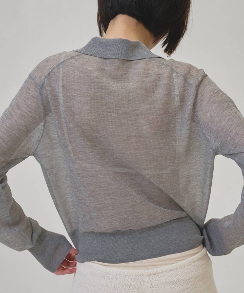 TODAYFUL（トゥデイフル）の「TODAYFUL　Layered Polo Knit レイヤードポロニット/12610508（ニット/セーター・レディース・チョコ/キナリ・ONE SIZE）」の21枚目の写真