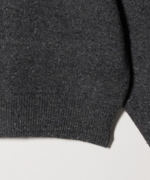 セール】ウールブレンド シルクネップ ニットプルオーバー（ニット