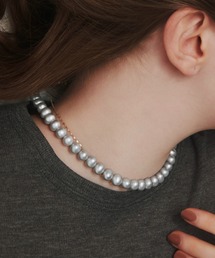 les bonbon | 【les bonbon】lunelle gray pearl necklace/リュネル グレー パール ネックレス(ネックレス)