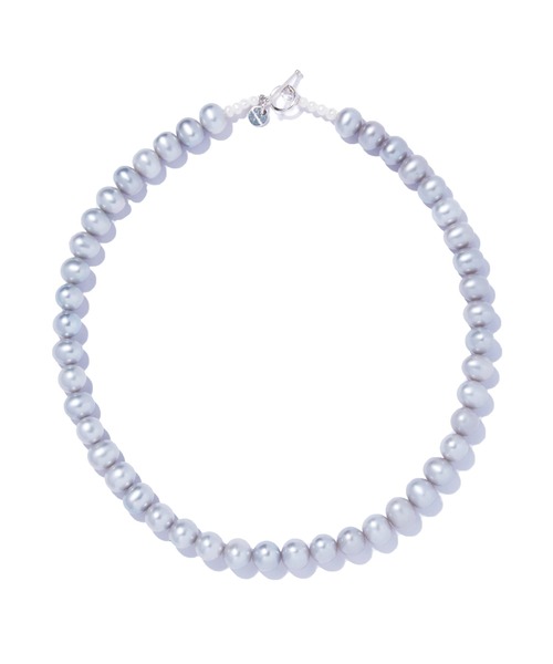 les bonbon（ルボンボン）の「【les bonbon】lunelle gray pearl necklace/リュネル グレー パール ネックレス（ネックレス・レディース・グレー・FREE）」の3枚目の写真