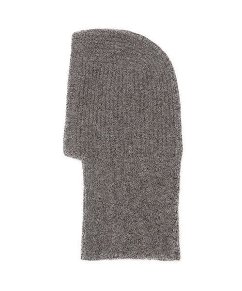 Mila Owen（ミラオーウェン）の「ラメリブニットバラクラバ（ニットキャップ/ビーニー・レディース・ピンク/イエロー/グレー・F）」の6枚目の写真