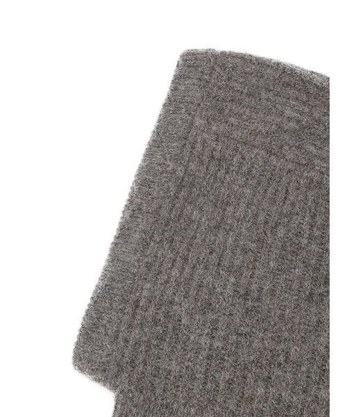 Mila Owen（ミラオーウェン）の「ラメリブニットバラクラバ（ニットキャップ/ビーニー・レディース・ピンク/イエロー/グレー・F）」の8枚目の写真