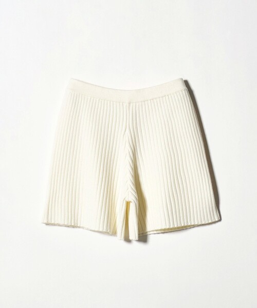 AEWEN MATOPH(イウエン マトフ)の「<AEWEN MATOPH>ウールカシミヤミックス ニットショートパンツ(その他パンツ・レディース・オフホワイト/ブラック・FREE)」の11枚目の写真