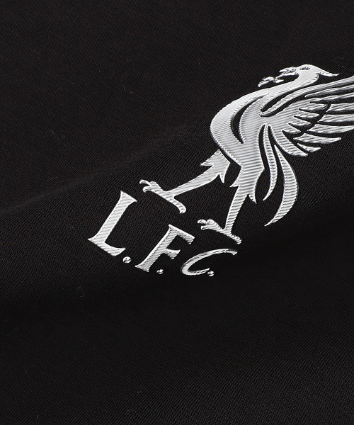 417 EDIFICE（フォーワンセブンエディフィス）の「【Liverpool FC / リバプール FC】 メタリックロゴフーディ（パーカー・メンズ・チャコールグレー/ブラック・SMALL/MEDIUM/LARGE/X-LARGE）」の9枚目の写真