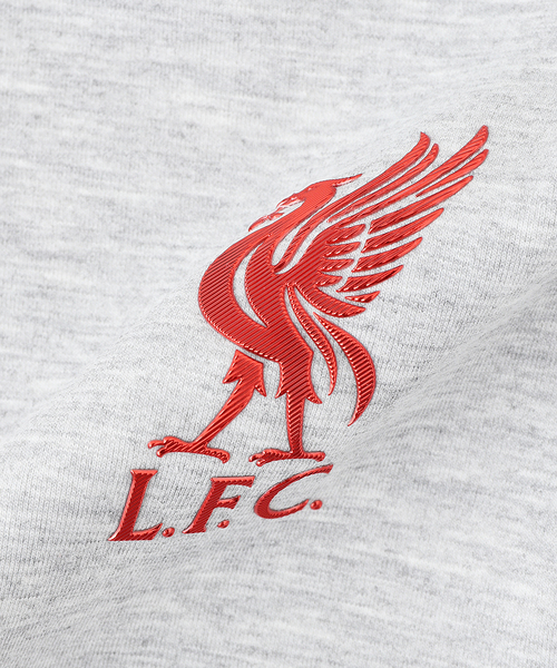 417 EDIFICE（フォーワンセブンエディフィス）の「【Liverpool FC / リバプール FC】 メタリックロゴフーディ（パーカー・メンズ・チャコールグレー/ブラック・SMALL/MEDIUM/LARGE/X-LARGE）」の10枚目の写真