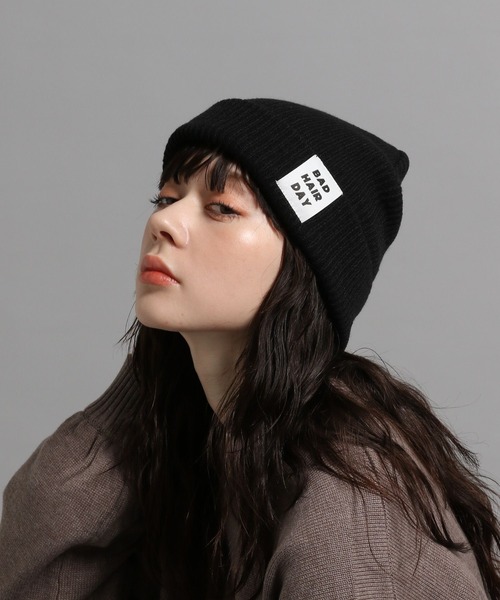 GEORGE'S(ジョージズ)の「カラーニットビーニー(ニットキャップ/ビーニー・メンズ・オレンジ/イエロー/パープル/ブラウン/グリーン/ブラック・FREE)」の8枚目の写真