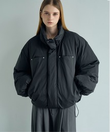 ELLUV | 【ELLUV/エルヴ】防風/ストレッチファブリック モードジップギミック ショートダウンジャケット Ep2.(ダウンジャケット/コート)