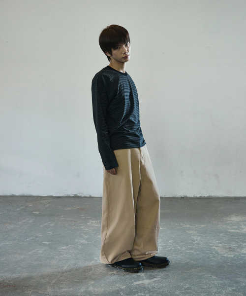 SIGNATURE(シグネチャ)の「ワイドカーブドダーツコットンパンツ【ベージュ】(その他パンツ・レディース・その他・LARGE/X-LARGE/SMALL/MEDIUM)」の9枚目の写真