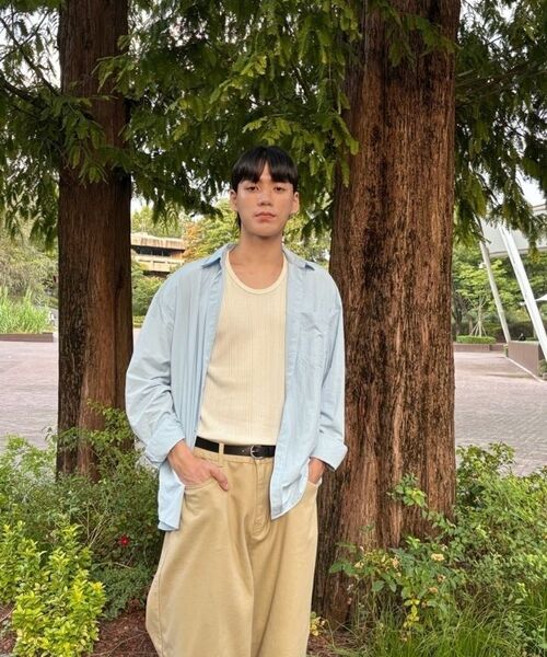 SIGNATURE(シグネチャ)の「ワイドカーブドダーツコットンパンツ【ベージュ】(その他パンツ・レディース・その他・LARGE/X-LARGE/SMALL/MEDIUM)」の16枚目の写真