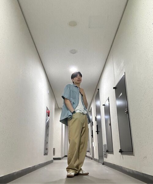 SIGNATURE(シグネチャ)の「ワイドカーブドダーツコットンパンツ【ベージュ】(その他パンツ・レディース・その他・LARGE/X-LARGE/SMALL/MEDIUM)」の22枚目の写真