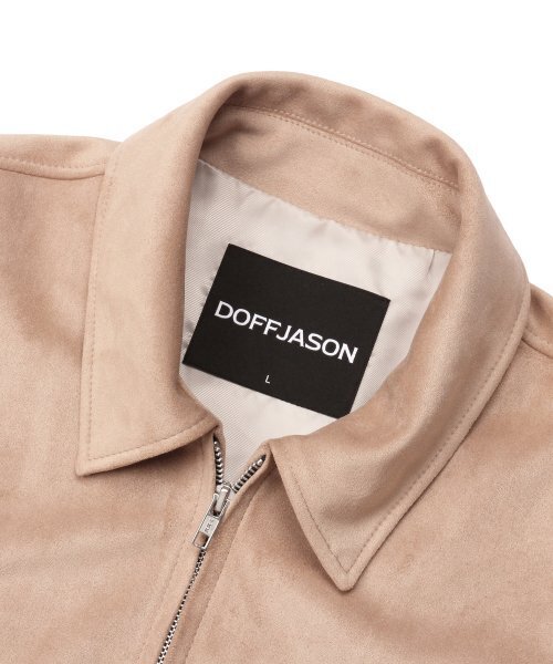 DOFFJASON(ドフジェーソン)の「オーバーサイズプルアップスエードシングルジャケット ベージュ(ライダースジャケット・メンズ・その他・MEDIUM/LARGE/X-LARGE/XX-LARGE)」の4枚目の写真