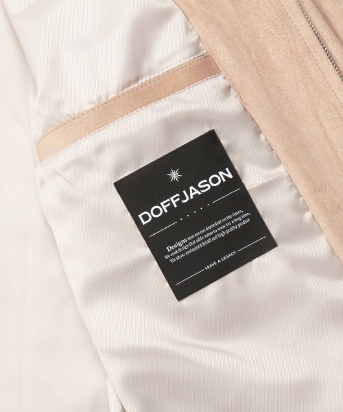 DOFFJASON(ドフジェーソン)の「オーバーサイズプルアップスエードシングルジャケット ベージュ(ライダースジャケット・メンズ・その他・MEDIUM/LARGE/X-LARGE/XX-LARGE)」の6枚目の写真
