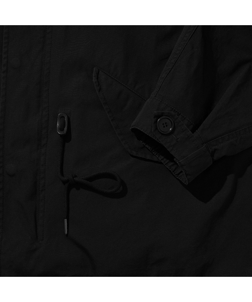 HISHANDER（ヒズハンダー）の「SHORT MODS PARKA [Black]（ブルゾン・メンズ・その他・2/3/1）」の5枚目の写真
