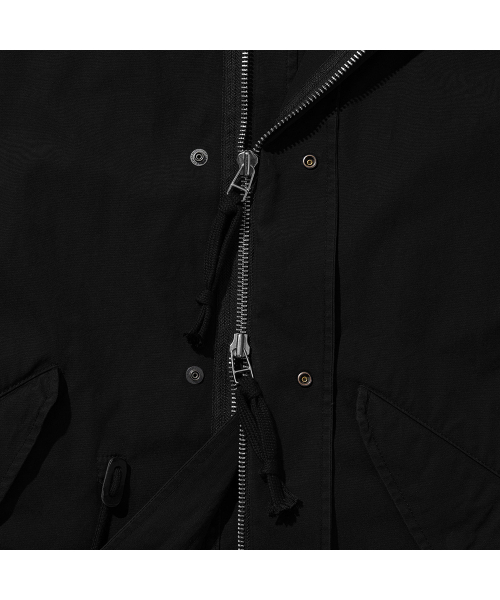 HISHANDER（ヒズハンダー）の「SHORT MODS PARKA [Black]（ブルゾン・メンズ・その他・2/3/1）」の6枚目の写真