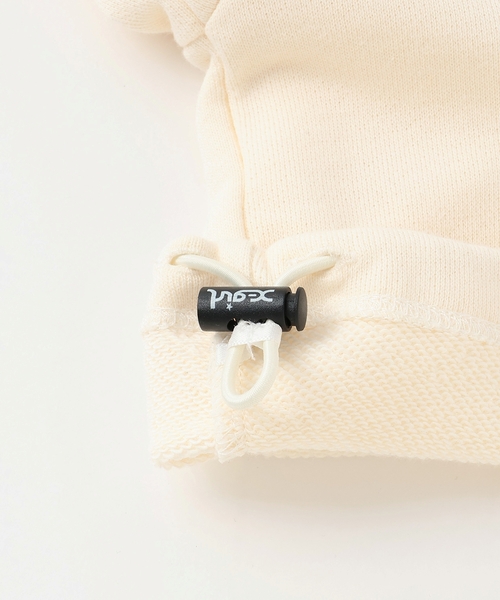 X-girl Stages（エックスガールステージス）の「カラフルバックロゴプリント 切替トレーナー（スウェット・キッズ・アイボリー/ブラック・120cm/140cm/90cm/100cm/110cm/130cm）」の13枚目の写真