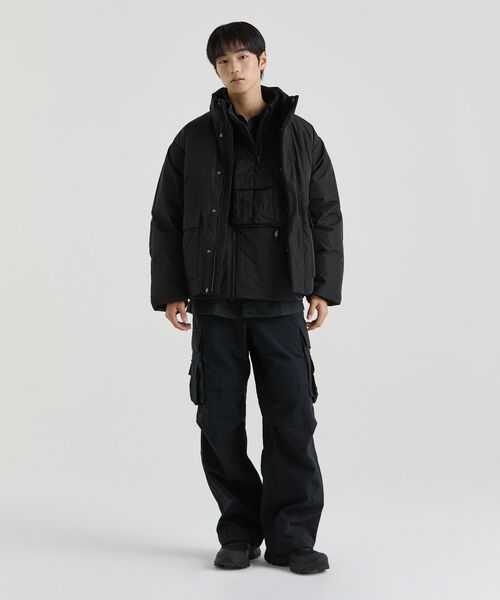 MUSINSA STANDARD（ムシンサスタンダード）の「[シティレジャー] ベルト付きマルチポケットカーゴパンツ [ブラック]（その他パンツ・メンズ・その他・40/26/27/28/29/42/36/34/32/30/31）」の19枚目の写真