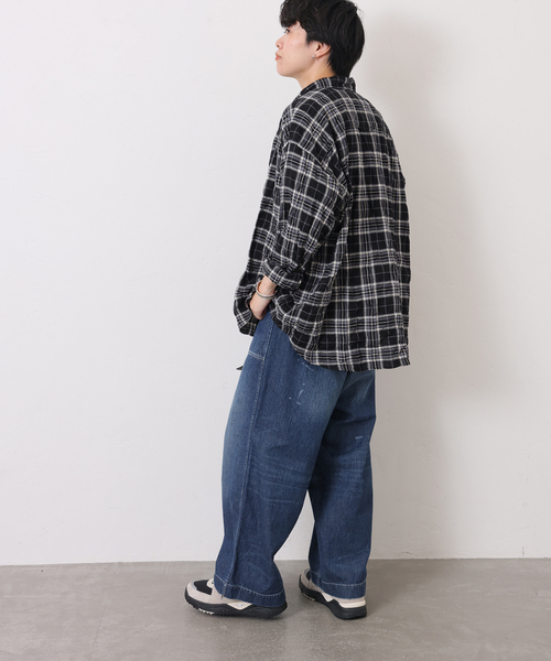シャーリングチェック Big-BD-シャツ（シャツ/ブラウス）｜JOURNAL