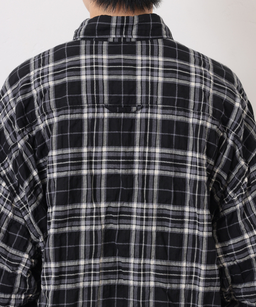 シャーリングチェック Big-BD-シャツ（シャツ/ブラウス）｜JOURNAL