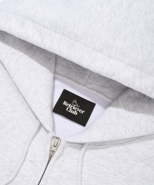 Retriever Club（レトリーバークラブ）の「SMALL PUPPY HOOD ZIP UP [MELANGE GRAY]（パーカー・レディース・その他・MEDIUM/X-LARGE）」の4枚目の写真