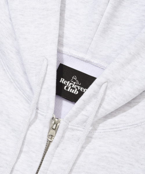 Retriever Club（レトリーバークラブ）の「SMALL PUPPY HOOD ZIP UP [MELANGE GRAY]（パーカー・レディース・その他・MEDIUM/X-LARGE）」の5枚目の写真