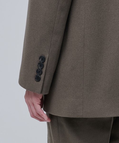 MUSINSA STANDARD(ムシンサスタンダード)の「ウールフランネル特大ブレザー【ダスティベージュ】(テーラードジャケット・メンズ・その他・MEDIUM/LARGE/X-LARGE/XX-LARGE)」の8枚目の写真