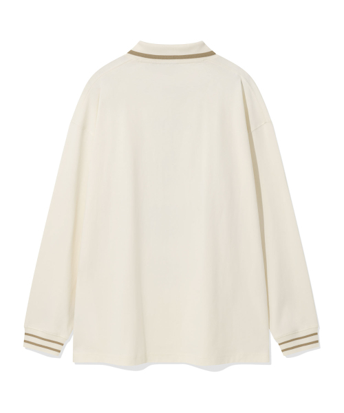 Wacky WiLLy(ワッキーウィリー)の「カラーポイントロングスリーブクリーム(Tシャツ/カットソー・レディース・その他・SMALL/MEDIUM/LARGE)」の3枚目の写真