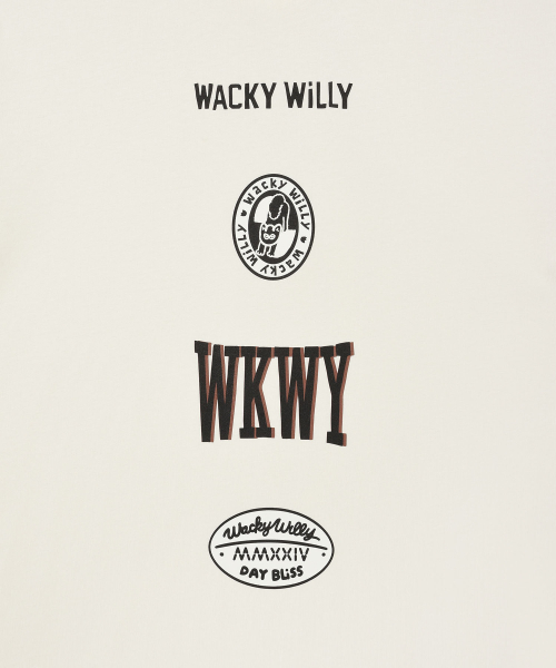 Wacky WiLLy(ワッキーウィリー)の「カラーポイントロングスリーブクリーム(Tシャツ/カットソー・レディース・その他・SMALL/MEDIUM/LARGE)」の5枚目の写真