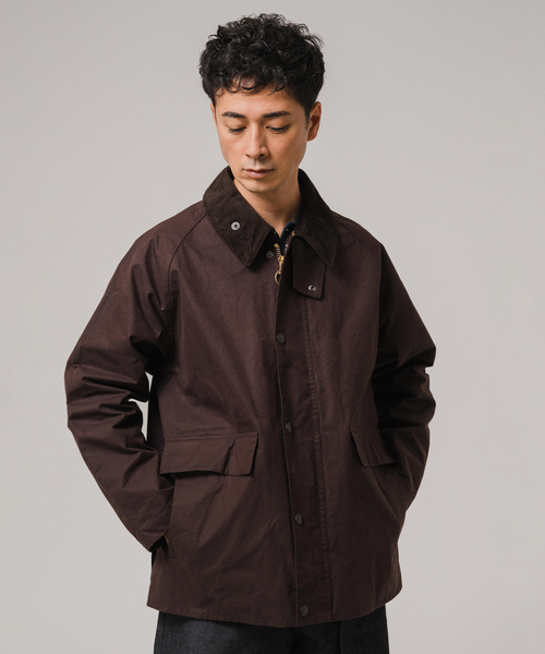 Barbour（バブアー）の「《再入荷》Barbour for MARKAWARE & EDIFICE 別注 TRANSPORT/トランスポート（その他アウター・メンズ・ブラウン/ブラック・1/3/2）」の22枚目の写真