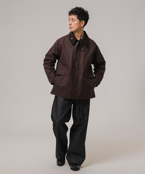 Barbour（バブアー）の「《再入荷》Barbour for MARKAWARE & EDIFICE 別注 TRANSPORT/トランスポート（その他アウター・メンズ・ブラウン/ブラック・1/3/2）」の20枚目の写真