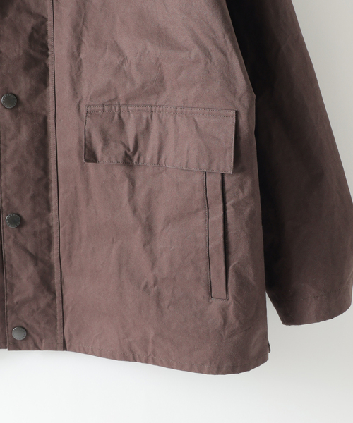 Barbour（バブアー）の「《再入荷》Barbour for MARKAWARE & EDIFICE 別注 TRANSPORT/トランスポート（その他アウター・メンズ・ブラウン/ブラック・1/3/2）」の15枚目の写真