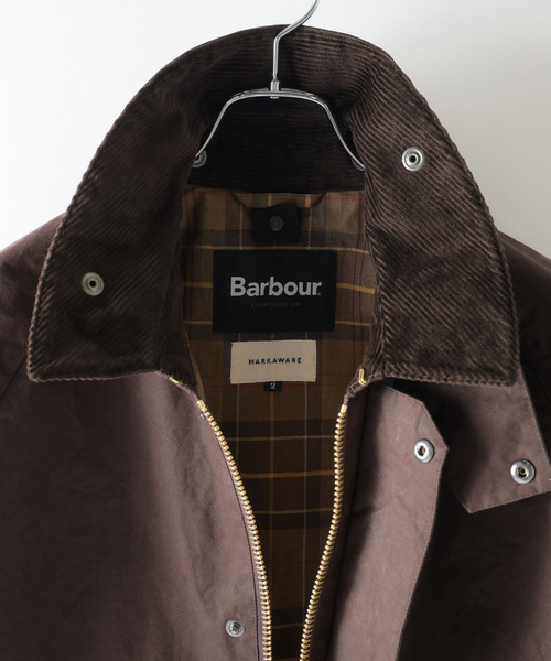 Barbour（バブアー）の「《再入荷》Barbour for MARKAWARE & EDIFICE 別注 TRANSPORT/トランスポート（その他アウター・メンズ・ブラウン/ブラック・1/3/2）」の13枚目の写真