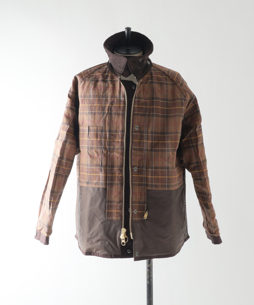 Barbour（バブアー）の「《再入荷》Barbour for MARKAWARE & EDIFICE 別注 TRANSPORT/トランスポート（その他アウター・メンズ・ブラウン/ブラック・1/3/2）」の9枚目の写真