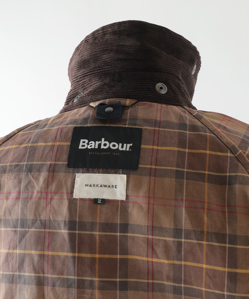 Barbour（バブアー）の「《再入荷》Barbour for MARKAWARE & EDIFICE 別注 TRANSPORT/トランスポート（その他アウター・メンズ・ブラウン/ブラック・1/3/2）」の7枚目の写真