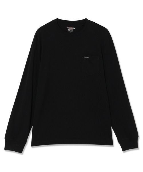 GUESS JEANS(ゲスジーンズ)の「GUESS JEANS Long Sleeves Crew Neck Regular Poket Tee 長袖Tシャツ(Tシャツ/カットソー・メンズ・ホワイト/ブラック・MEDIUM/SMALL/X-LARGE/LARGE)」の17枚目の写真