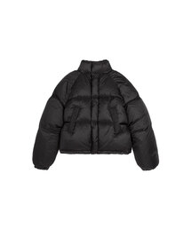 SIOT4010 Duck Down Crop PD_Black
