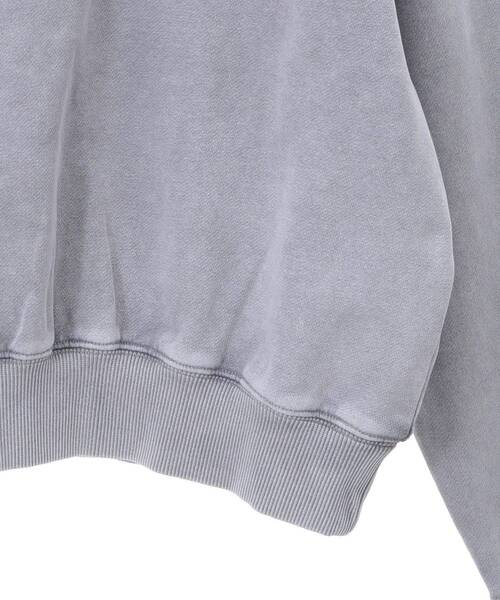 GARAGE OF GOOD CLOTHING（ガレージオブグッドクロージング）の「ヴィンテージ加工裏毛プルオーバー（スウェット・レディース・イエロー/グレー・FREE）」の22枚目の写真
