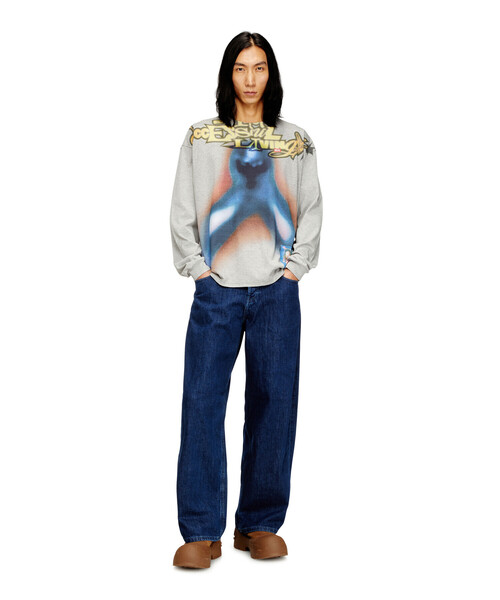 メンズ 長袖Tシャツ T-BOXT-LS-V1（Tシャツ/カットソー）｜DIESEL