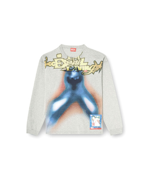 メンズ 長袖Tシャツ T-BOXT-LS-V1（Tシャツ/カットソー）｜DIESEL