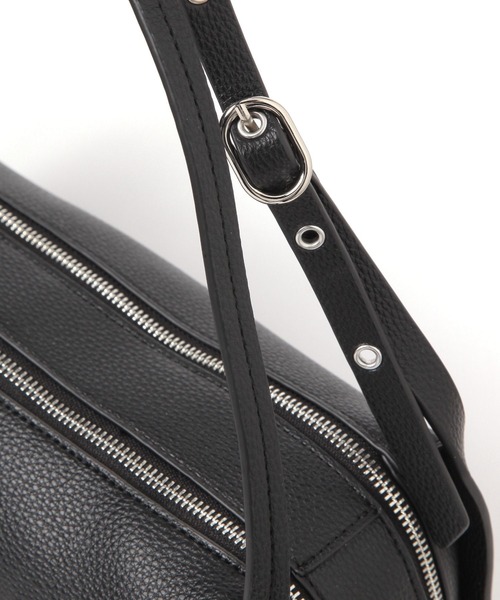 Elura（エルーラ）の「Wファスナーセミショルダーバッグ/597599（ショルダーバッグ・レディース・ブラック/ブラウン系その他2・ONE SIZE）」の6枚目の写真