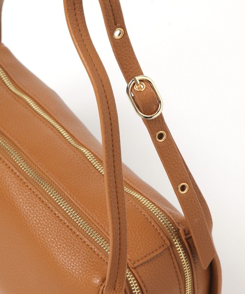 Elura（エルーラ）の「Wファスナーセミショルダーバッグ/597599（ショルダーバッグ・レディース・ブラック/ブラウン系その他2・ONE SIZE）」の12枚目の写真