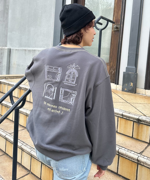 セール】みんなで住みたい恐竜プルオーバー（その他トップス）｜DOUBLE